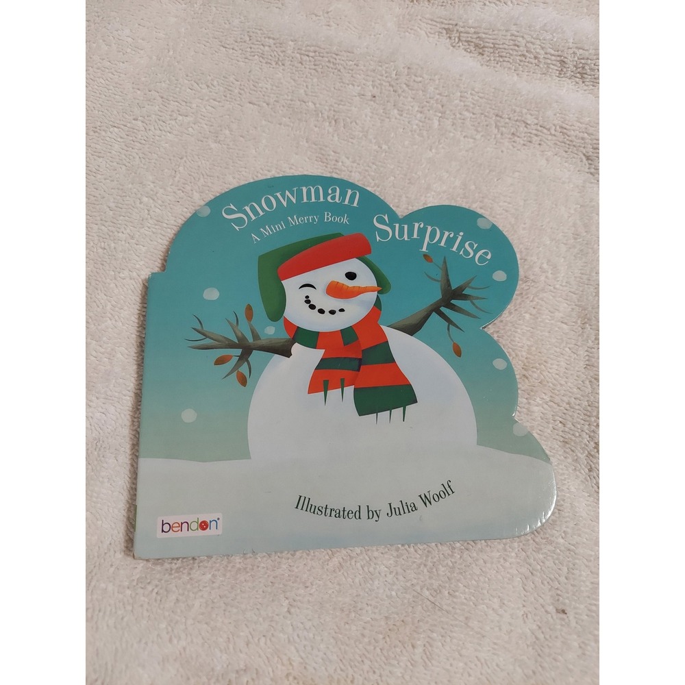 Bendon Snowman Surprise Mini Merry Book Julia Woolf‎ Illustrated Kids